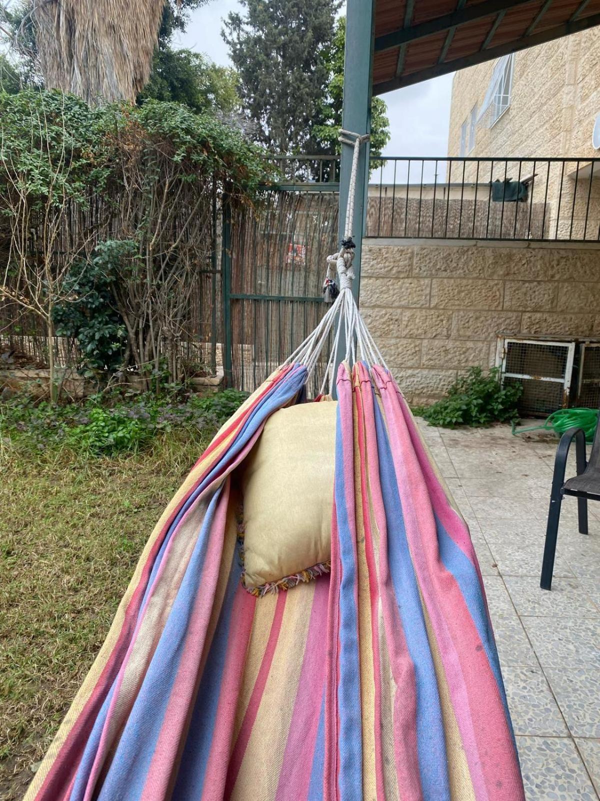 Ferienwohnung דירת גן מרווחת במיקום מעולה עם נטפליקס חינמי Ma'ale Adumim Exterior foto